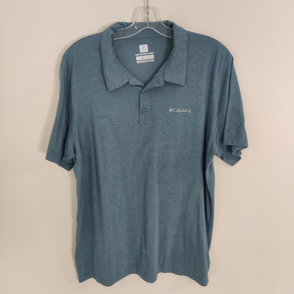 Columbia Men's Athletic Polo Tshirt Size Large Gorpcore